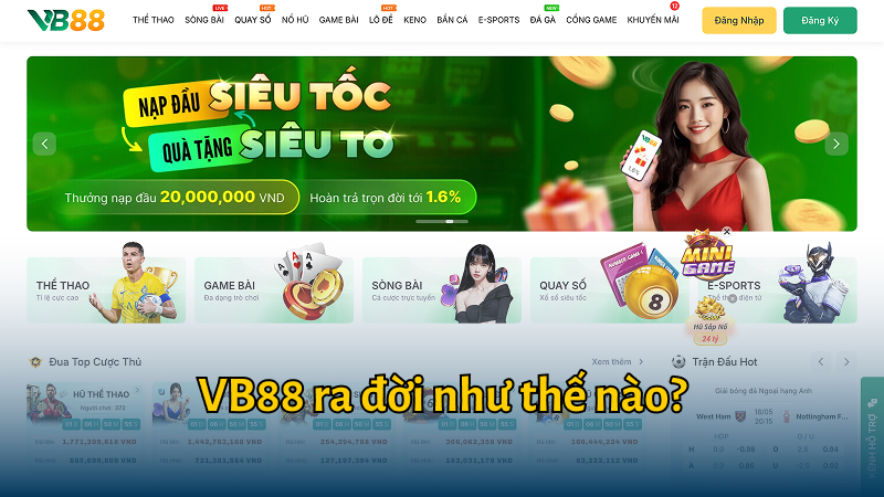 VB88 ra đời như thế nào?